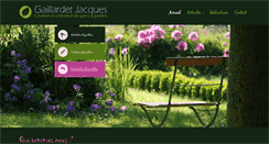 Desktop Screenshot of jacques-gaillardet.com